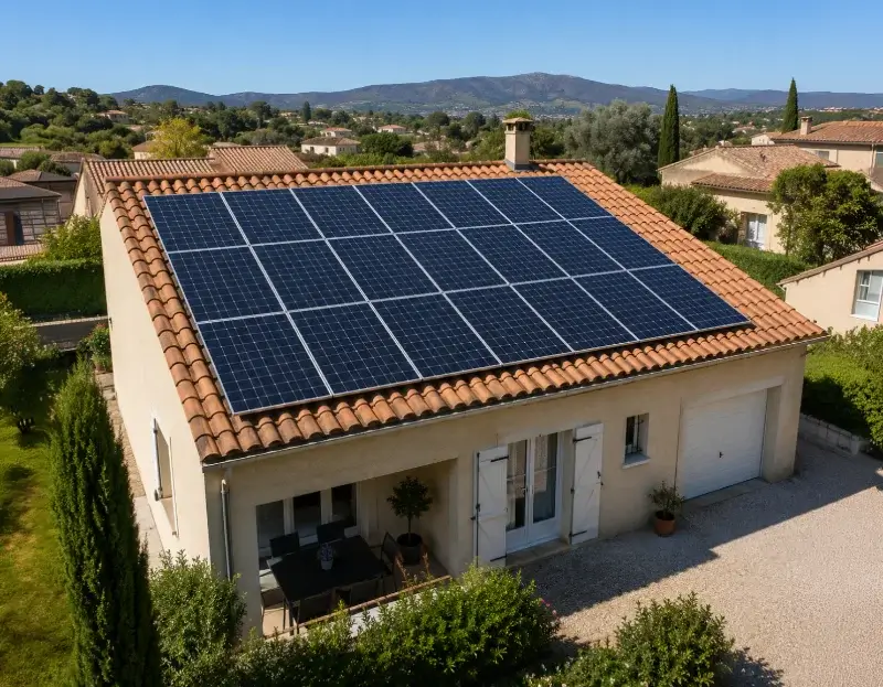 Prime à l'autoconsommation panneaux solaires Champagne-et-Fontaine — aide financière de l'État